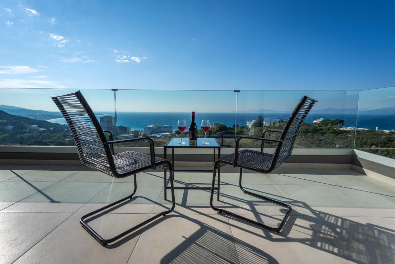 Aquarama Pool Apartments Ixia  Zewnętrze zdjęcie
