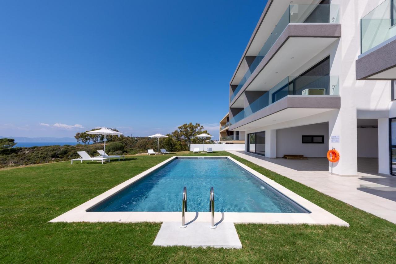 Aquarama Pool Apartments Ixia  Zewnętrze zdjęcie